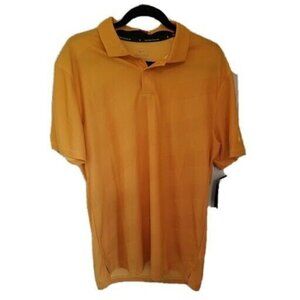 𝅺NIKE Dri Fit Tiger Woods Golf Shirt Orange‎ Medium